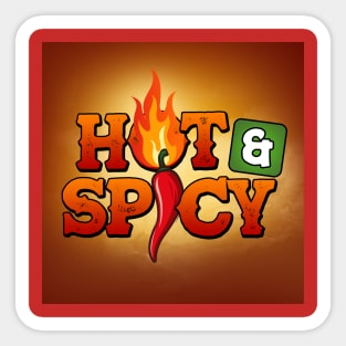 Artwork for Hot & Spicy Review podcast Sticker